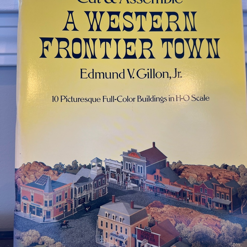 A Western Frontier Town Book
